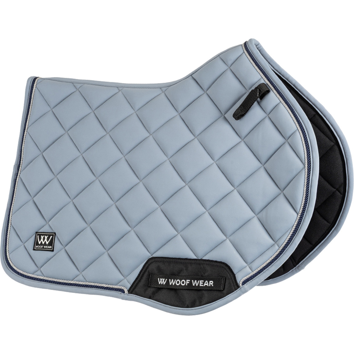 2025 Woof Wear Vision Aura Close Contact Saddle Pad WS0042-STBL - Steel Blue